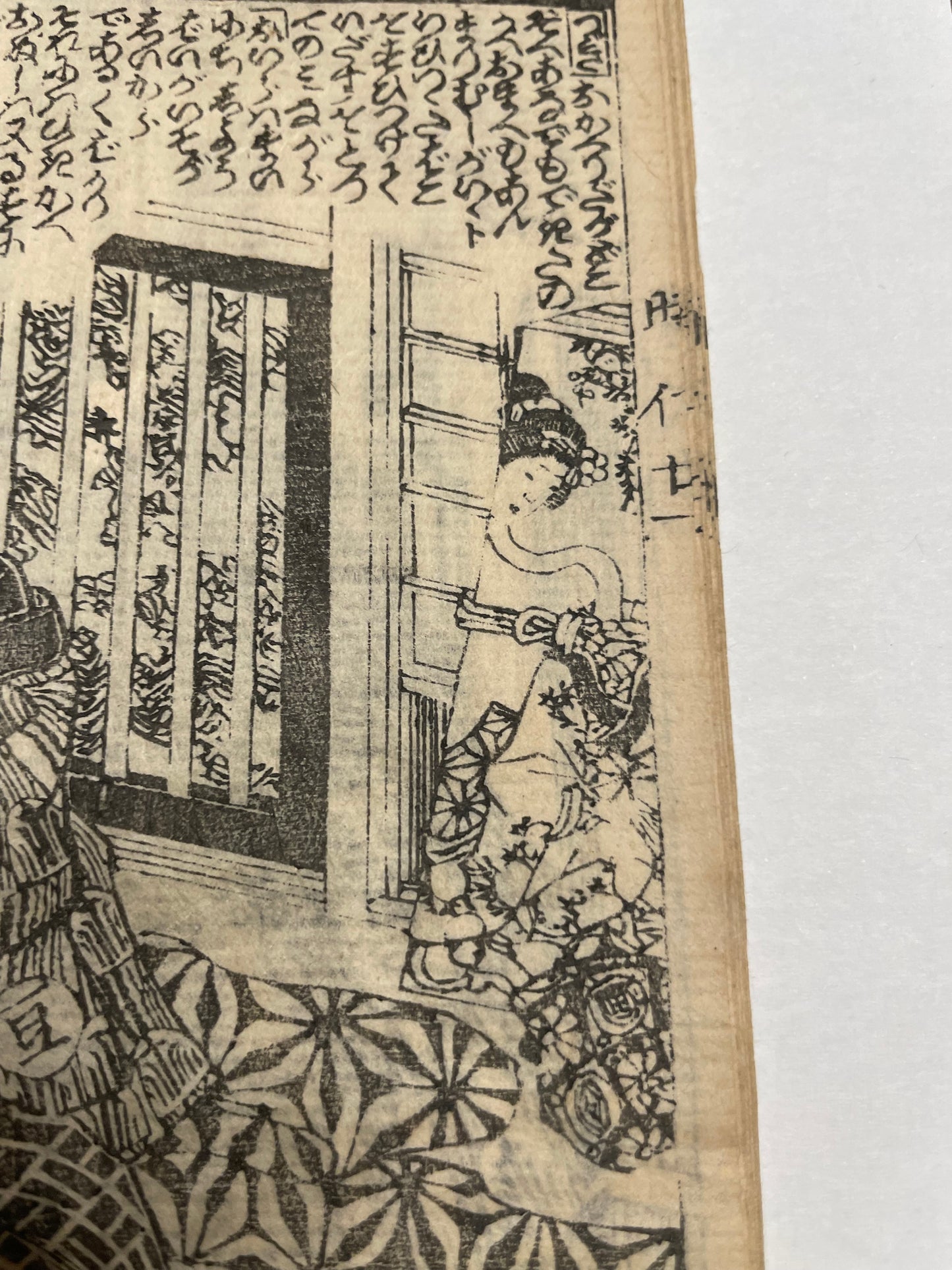 1860s 2 Book set "Mirror of Earthquakes" 地震鏡 Illustrated by Utagawa Kunisada III (Toyokuni)