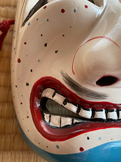 Antique Kagura Mask "Daikokuten" God of Prosperity