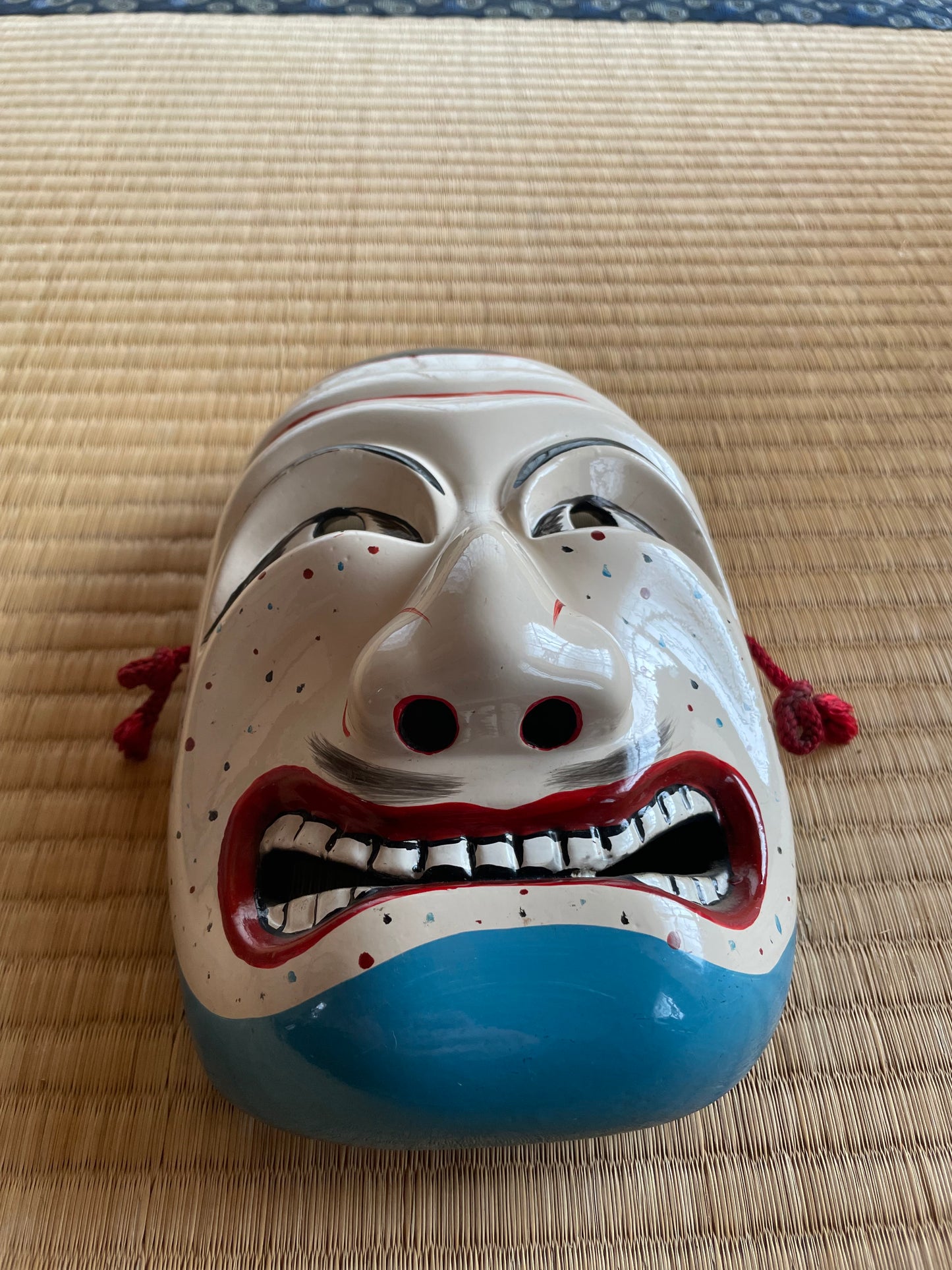 Antique Kagura Mask "Daikokuten" God of Prosperity