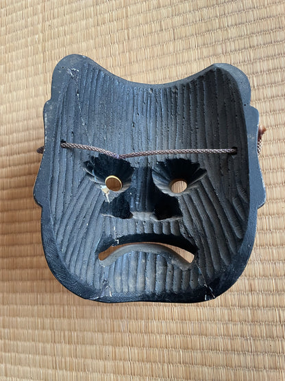 Antique Kagura Mask "Susanoo-no-Mikoto" God of Sea and Storms