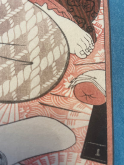 1825–1835  Eight Views of Beauties by Utagawa Hiroshige, 1890s Reprint 姿八景 (Approx. 36 x 24 cm)