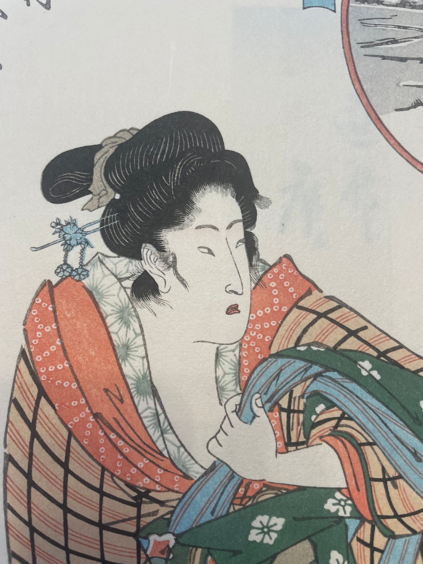 1825–1835  Eight Views of Beauties by Utagawa Hiroshige, 1890s Reprint 姿八景 (Approx. 36 x 24 cm)