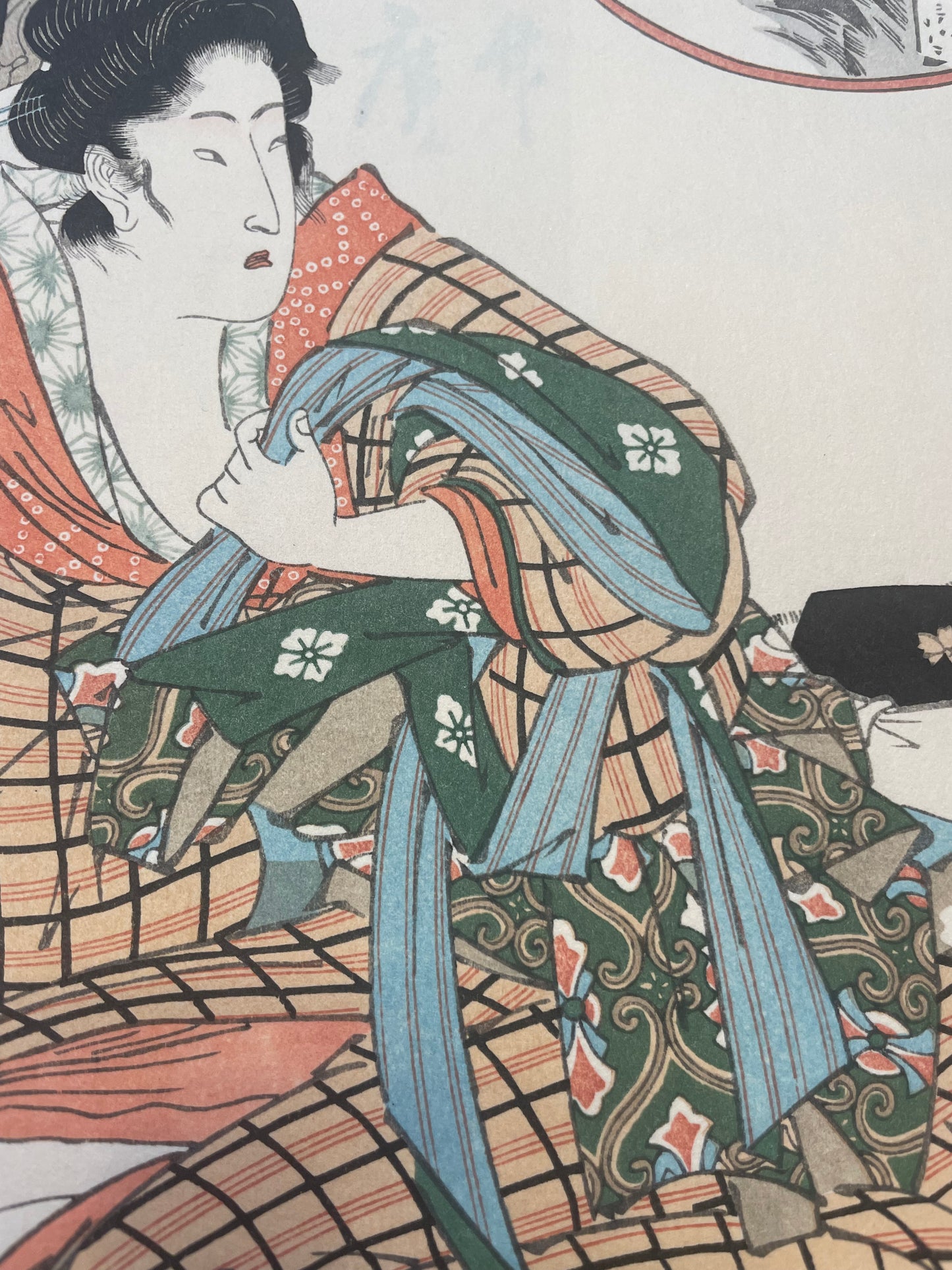 1825–1835  Eight Views of Beauties by Utagawa Hiroshige, 1890s Reprint 姿八景 (Approx. 36 x 24 cm)
