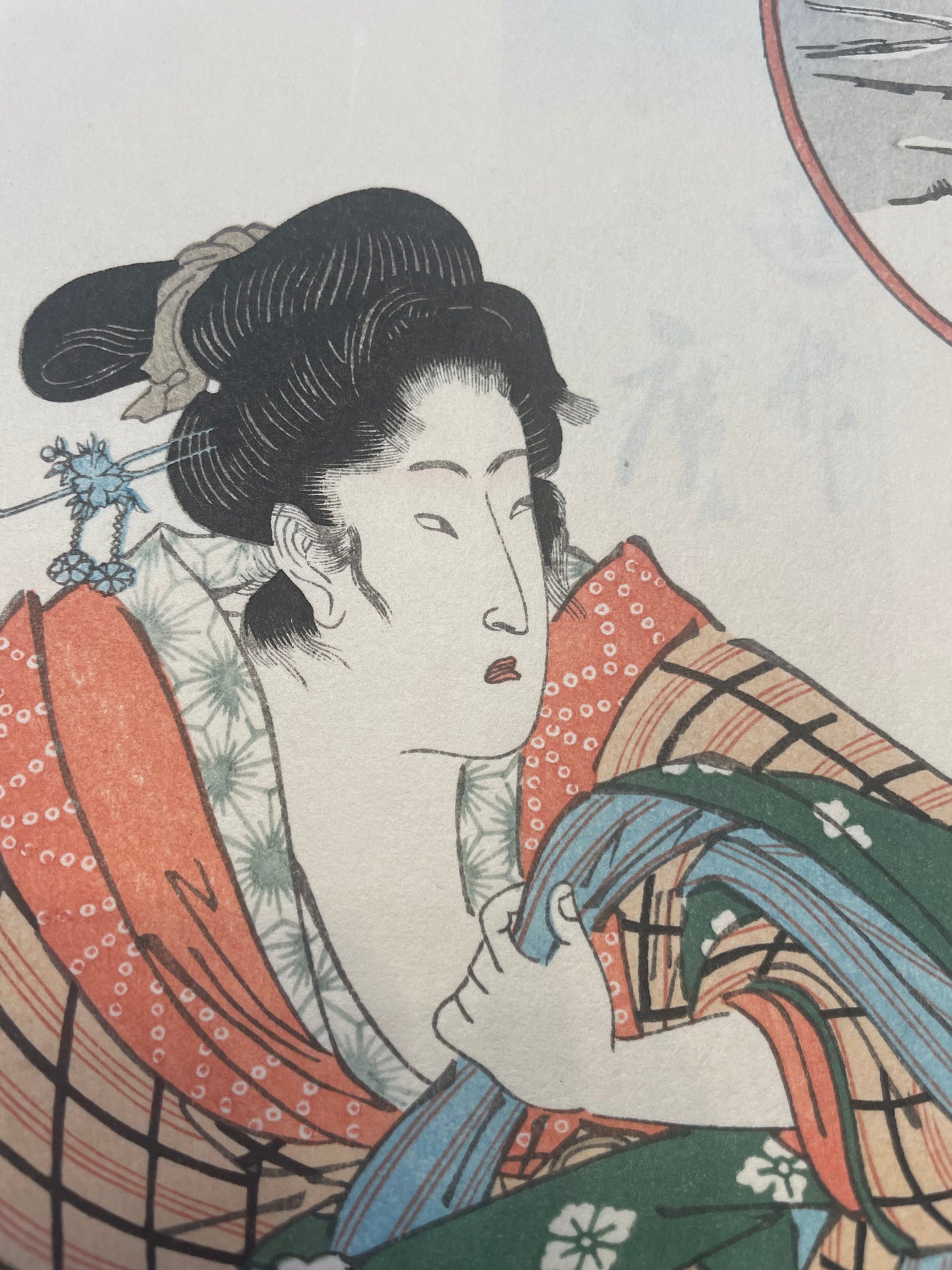 1825–1835  Eight Views of Beauties by Utagawa Hiroshige, 1890s Reprint 姿八景 (Approx. 36 x 24 cm)