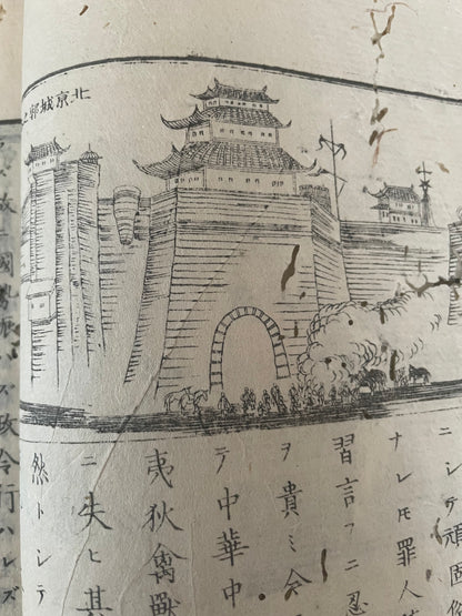 1874 Yochi Shiryaku 輿地誌畧 Illustrated Ethnographic Geography Book by Uchida Masao (18 x 26 cm)