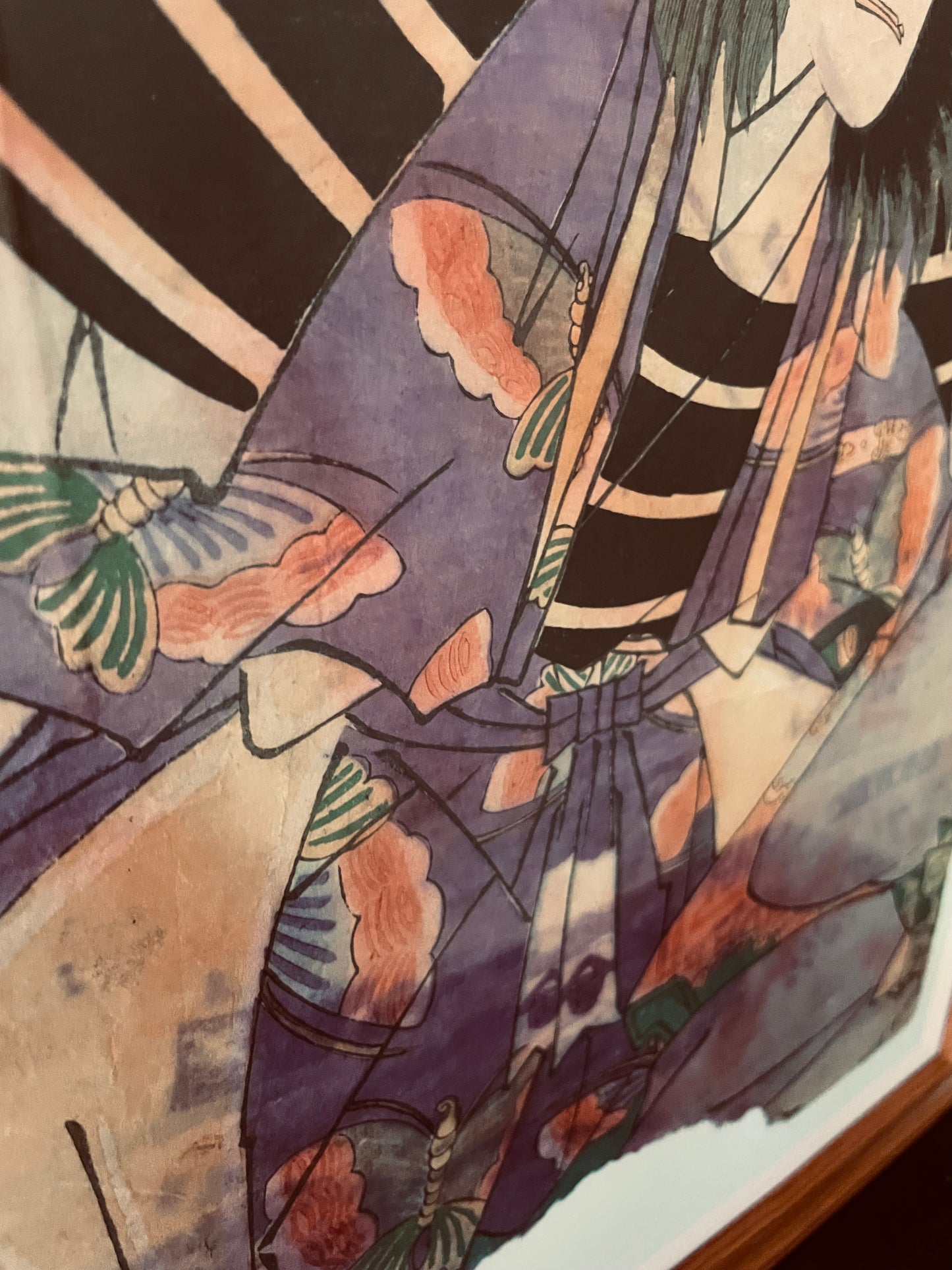 1889–1892 Tattooed Kabuki Actor Portrait by Utagawa Kunisada III 刺青役者絵 (35 x 25 cm)