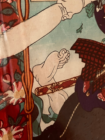 1827-30 108 Heroes by Utagawa Kuniyoshi in an A3 Frame