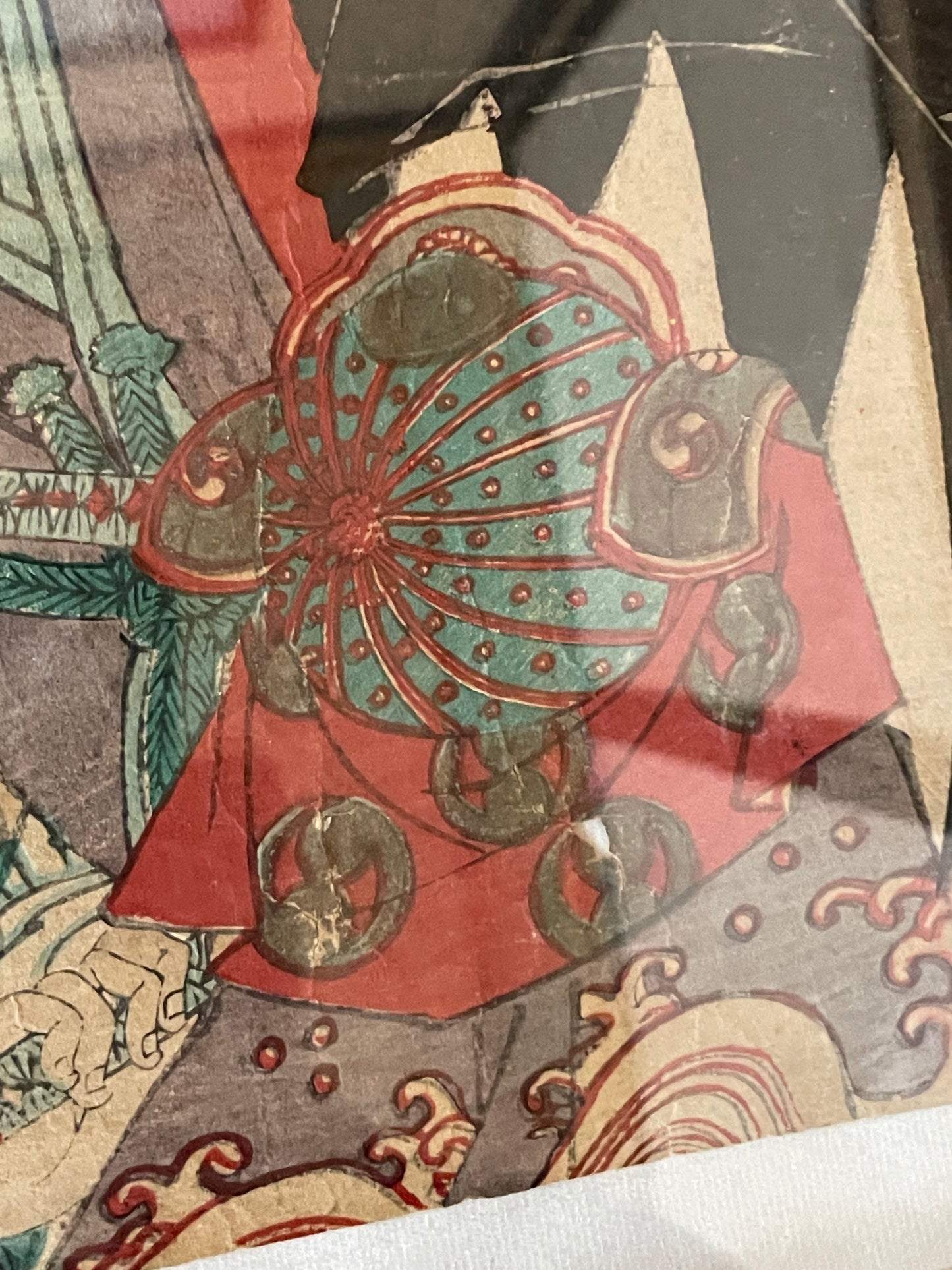 1884 Kunichika Chūshingura Forty-Seven Rōnin 忠臣蔵 (Approx. 36 x 50 cm)