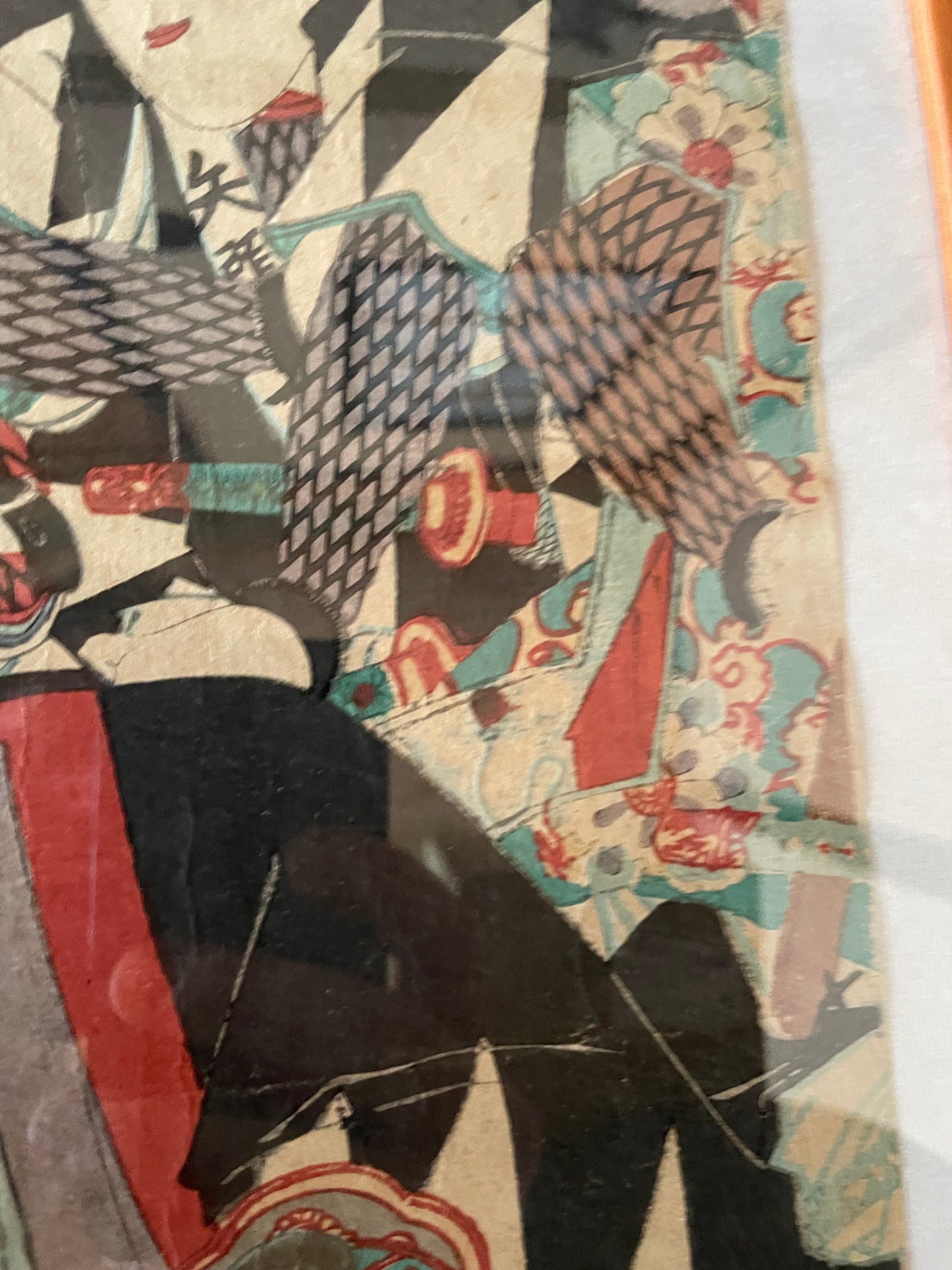 1884 Kunichika Chūshingura Forty-Seven Rōnin 忠臣蔵 (Approx. 36 x 50 cm)