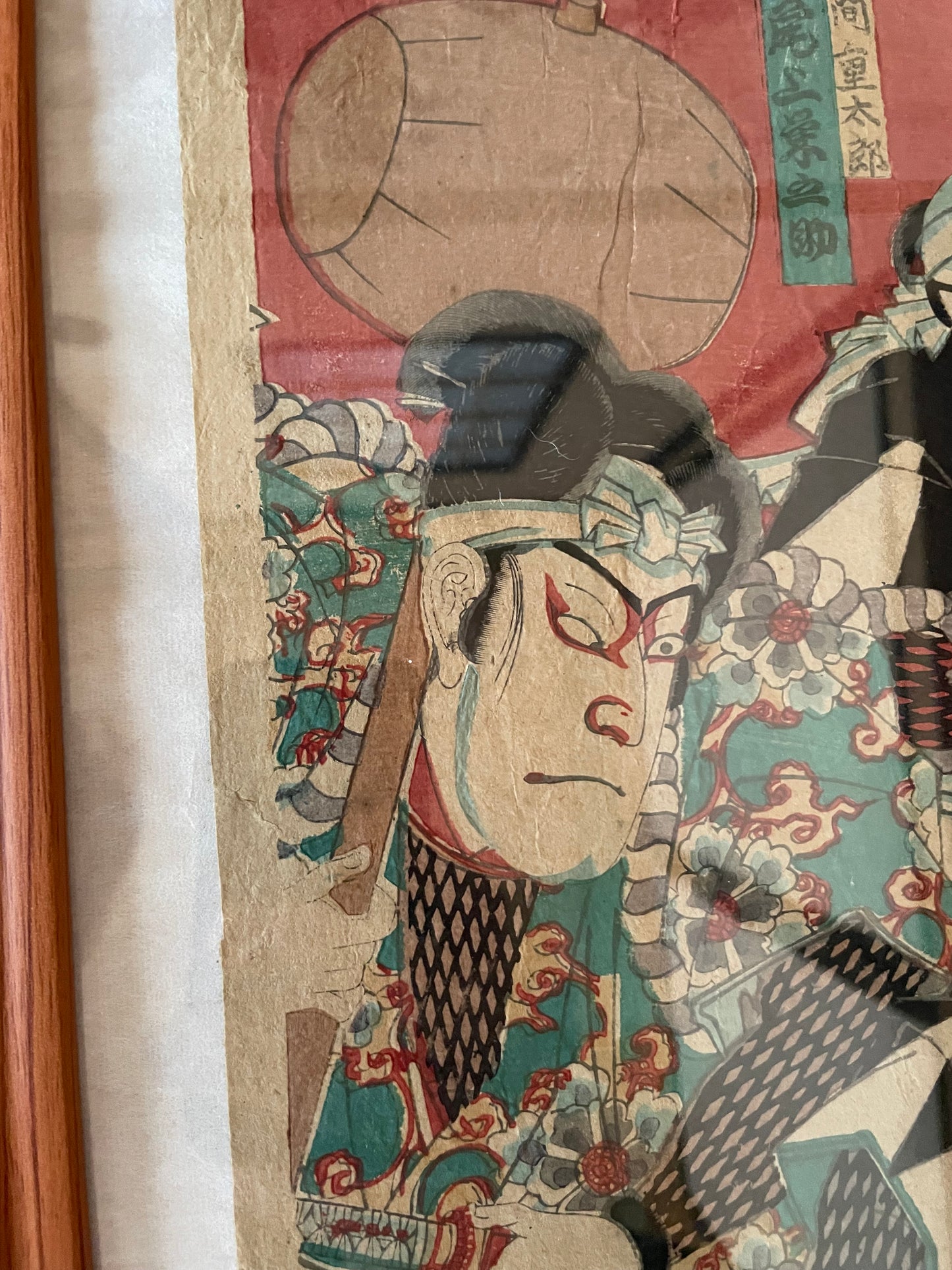 1884 Kunichika Chūshingura Forty-Seven Rōnin 忠臣蔵 (Approx. 36 x 50 cm)