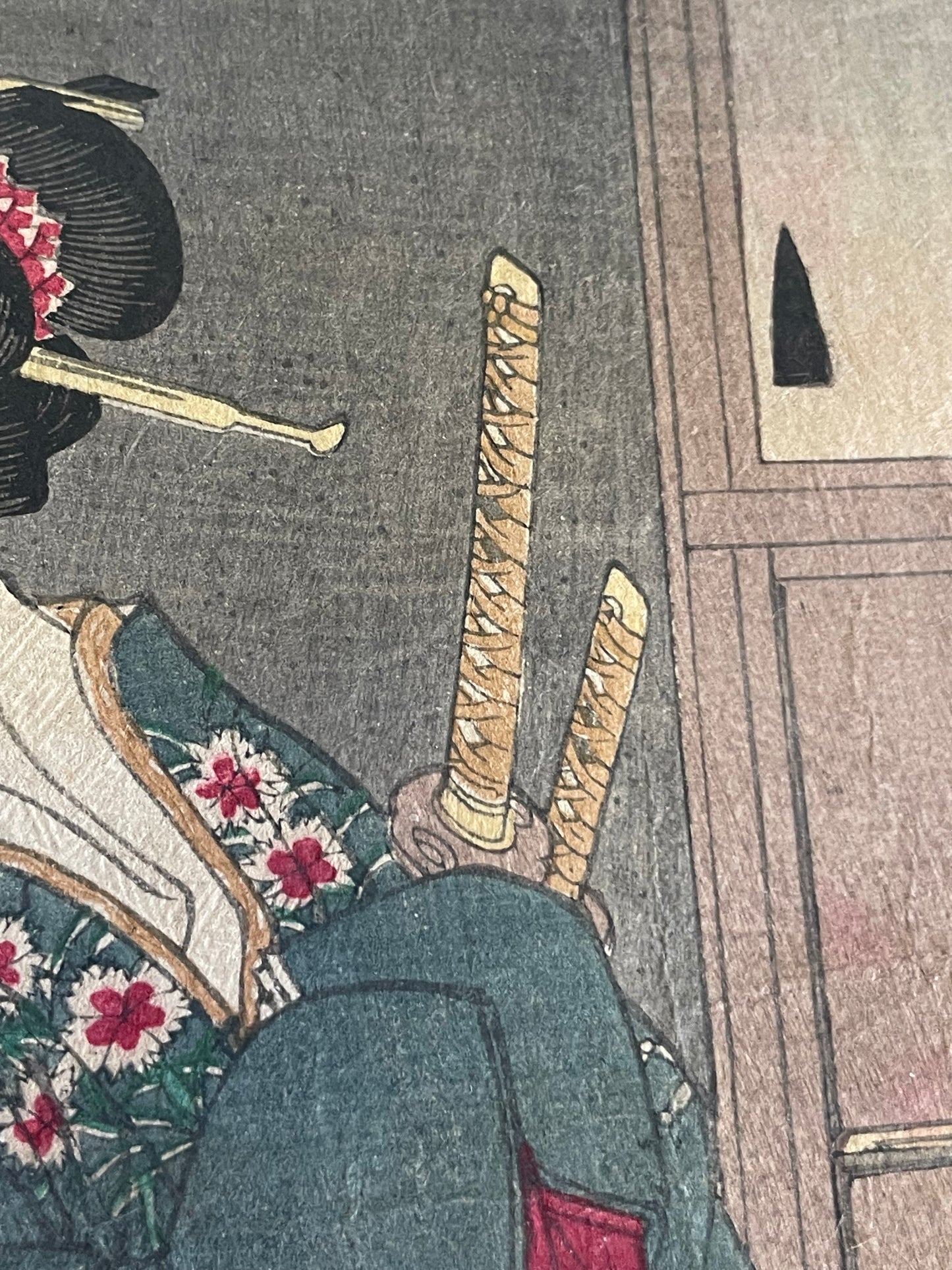 1887 Ukiyo-e Portrait of Lady Kido Suikōin by Tsukioka Yoshitoshi