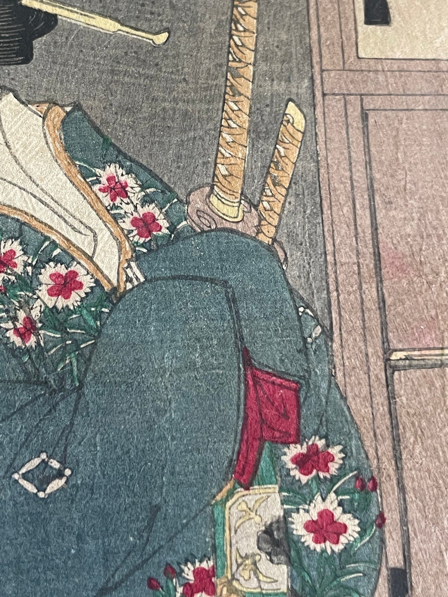 1887 Ukiyo-e Portrait of Lady Kido Suikōin by Tsukioka Yoshitoshi