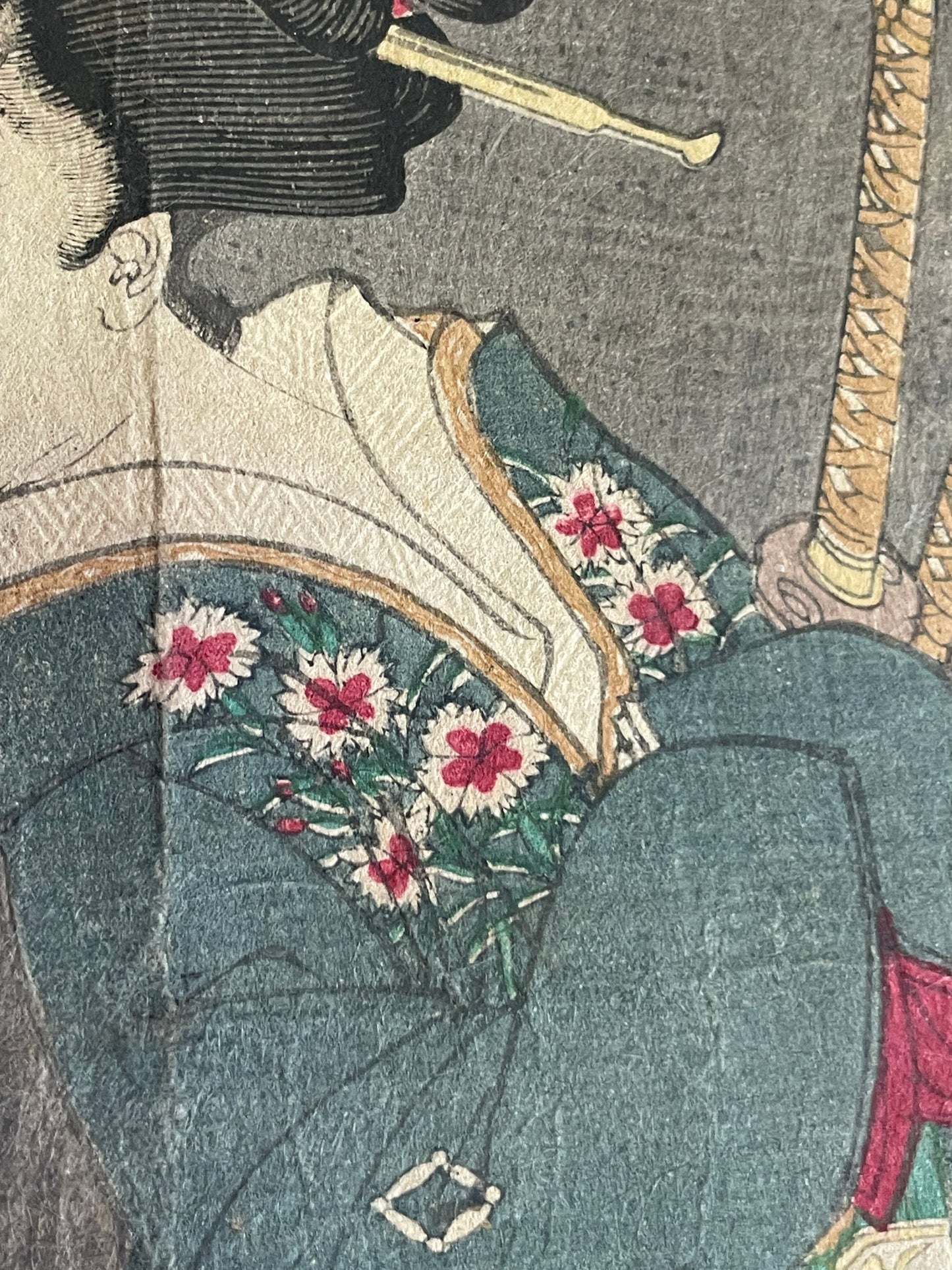 1887 Ukiyo-e Portrait of Lady Kido Suikōin by Tsukioka Yoshitoshi