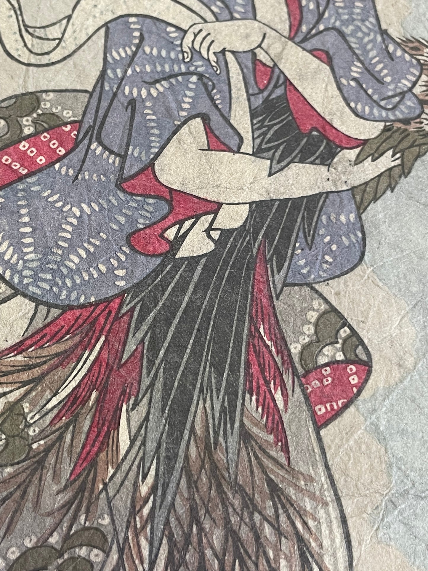 1845 Hagoromo Legend at Miho Bay – Ejiri Station, Tōkaidō Road by Utagawa Hiroshige