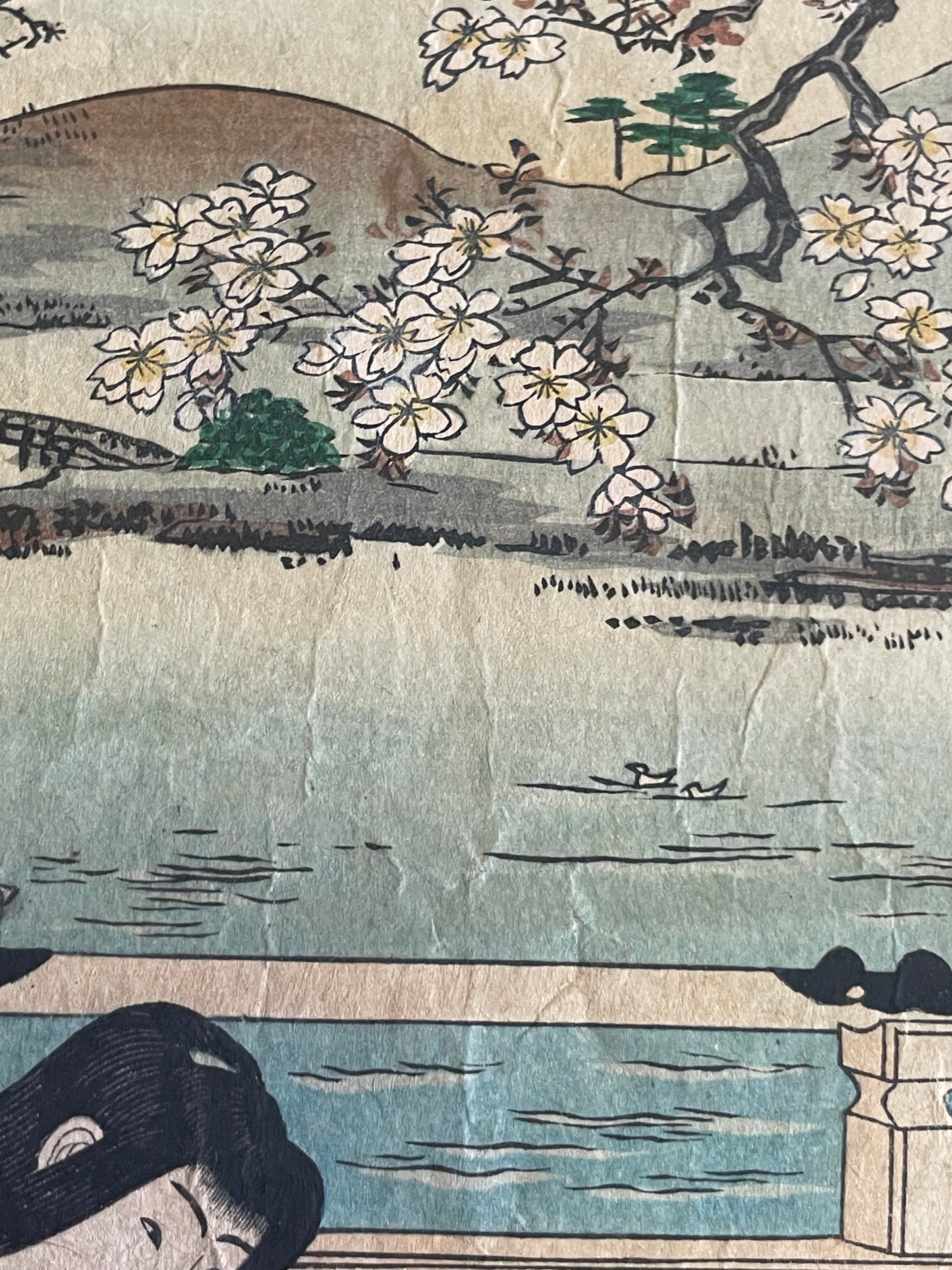 1884 The Nishi-Hachijō Villa – Scene from The Tale of the Heike by Toyohara Chikanobu
