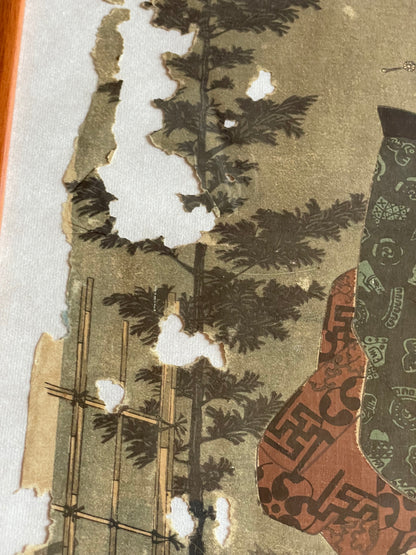 1828-42 Ukiyo-e Beauty Print by Keisai Eisan in New A3 Frame