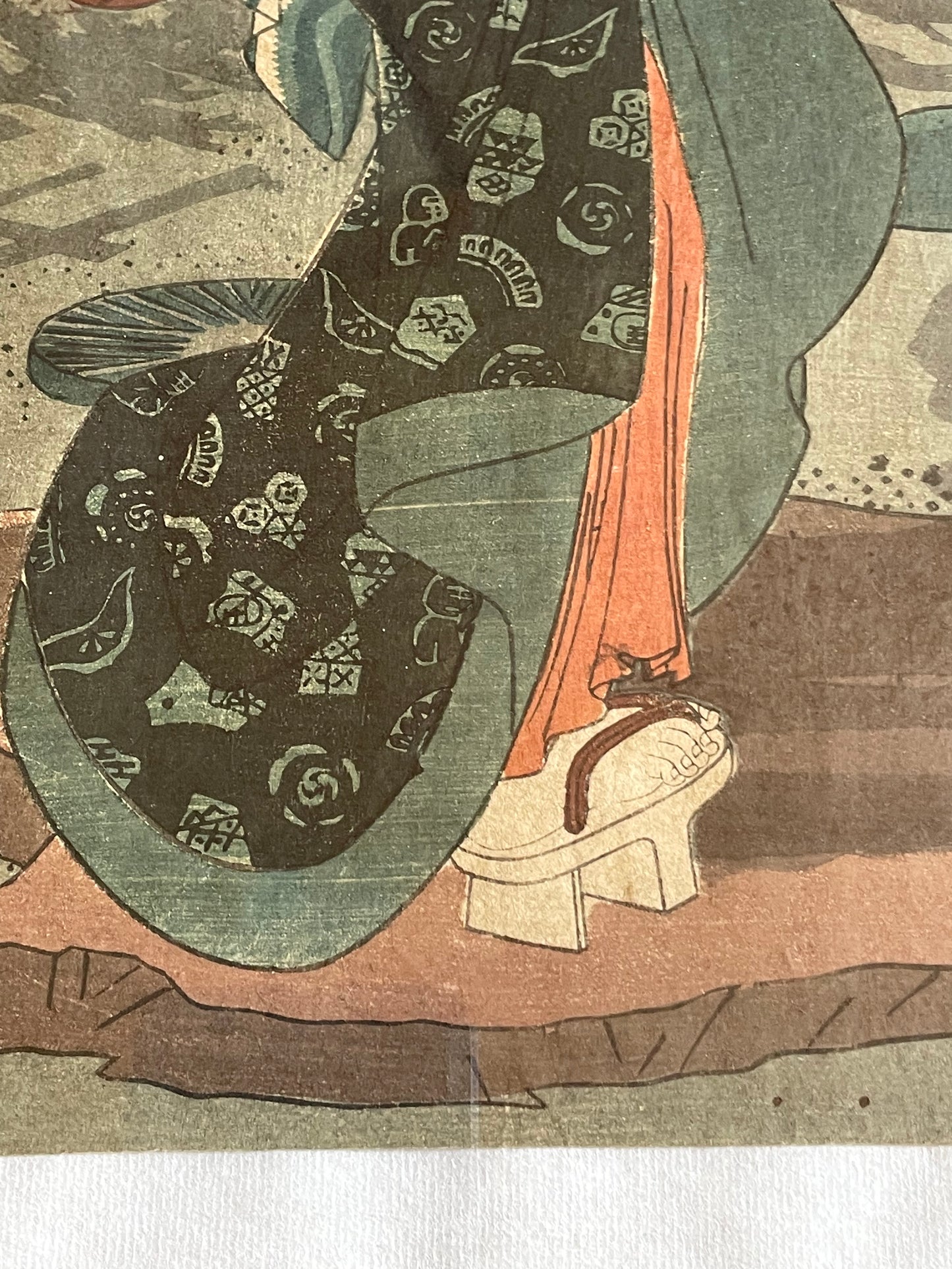 1828-42 Ukiyo-e Beauty Print by Keisai Eisan in New A3 Frame