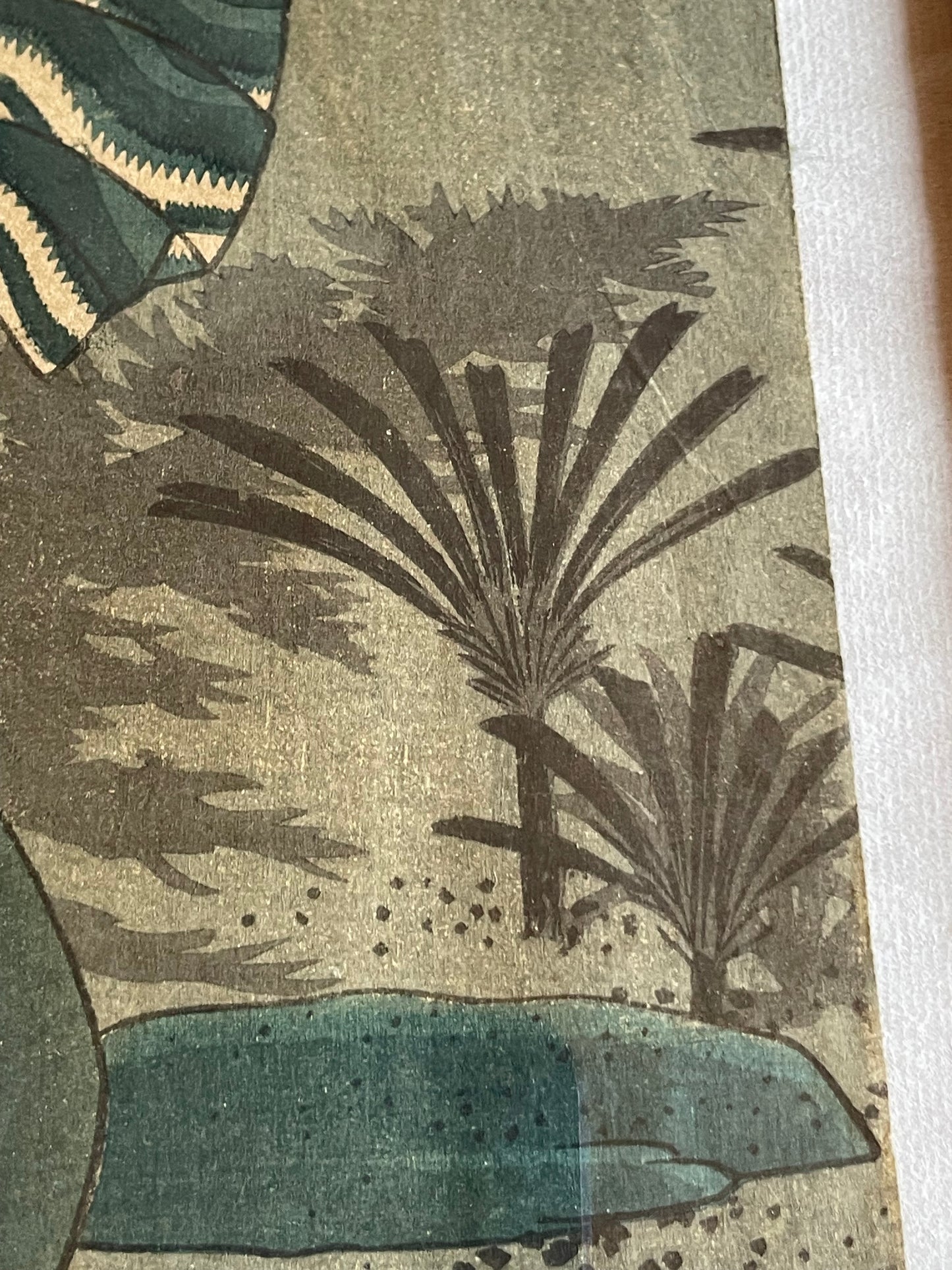 1828-42 Ukiyo-e Beauty Print by Keisai Eisan in New A3 Frame
