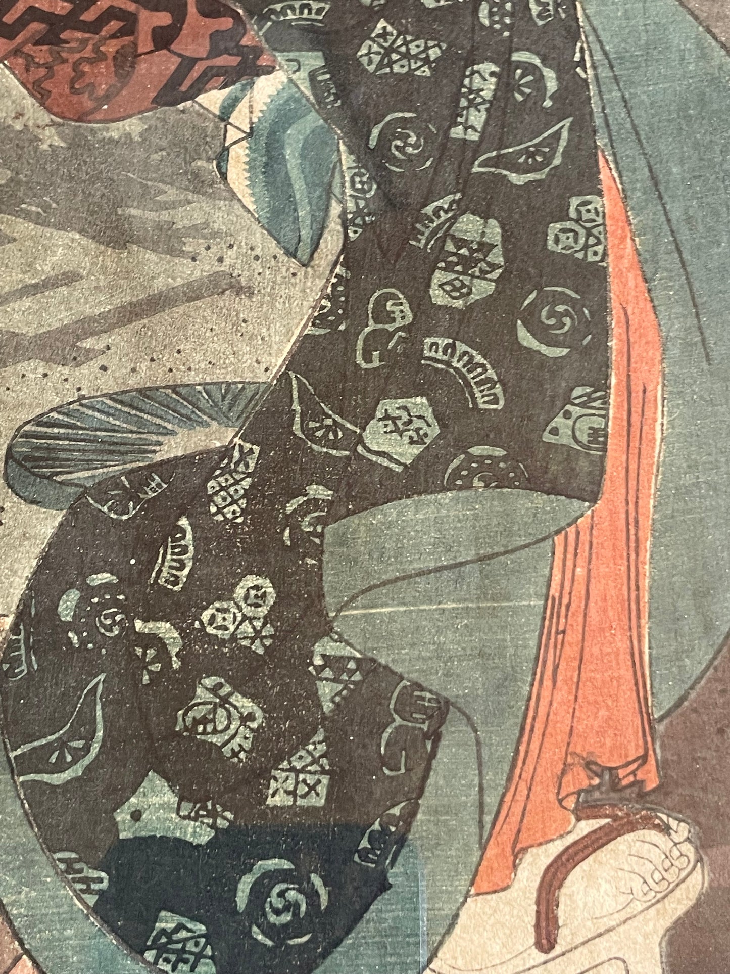 1828-42 Ukiyo-e Beauty Print by Keisai Eisan in New A3 Frame
