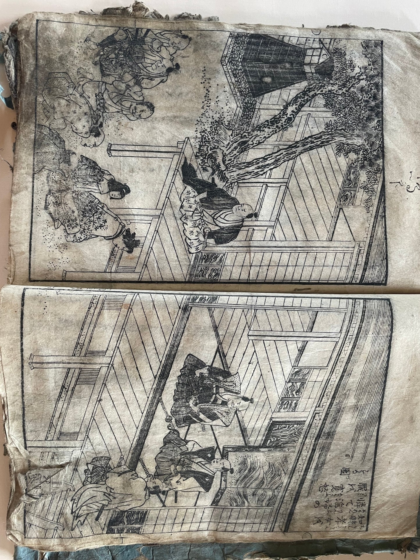 Edo 1808 Ehon Monogusa Tarō by Aikawa Minwa-Ukiyo-e Book