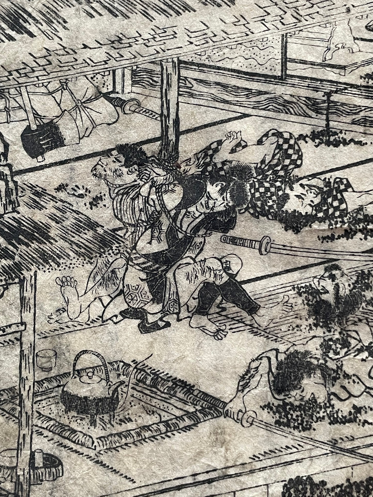 Edo 1808 Ehon Monogusa Tarō by Aikawa Minwa-Ukiyo-e Book