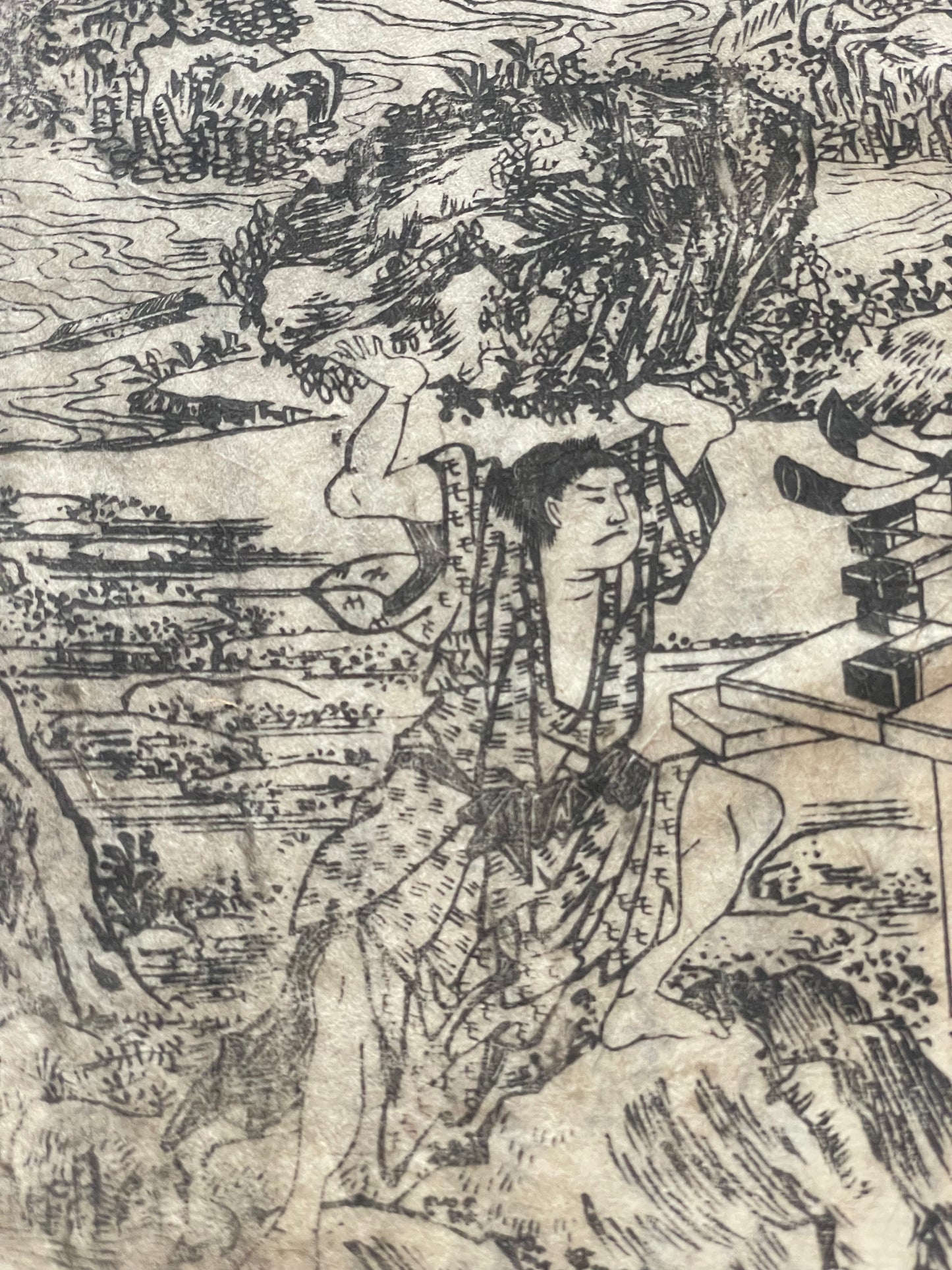 Edo 1808 Ehon Monogusa Tarō by Aikawa Minwa-Ukiyo-e Book