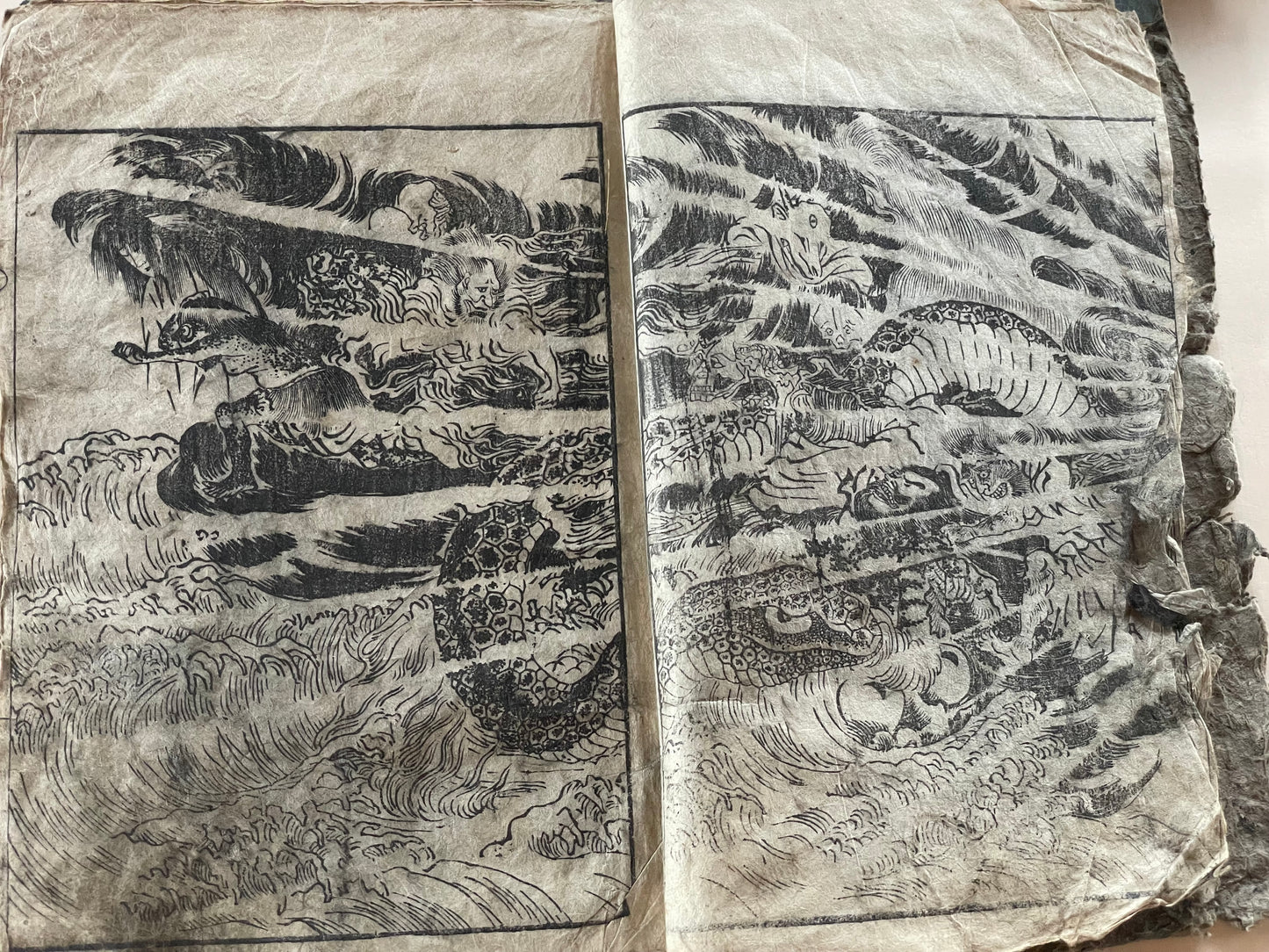 Edo 1808 Ehon Monogusa Tarō by Aikawa Minwa-Ukiyo-e Book