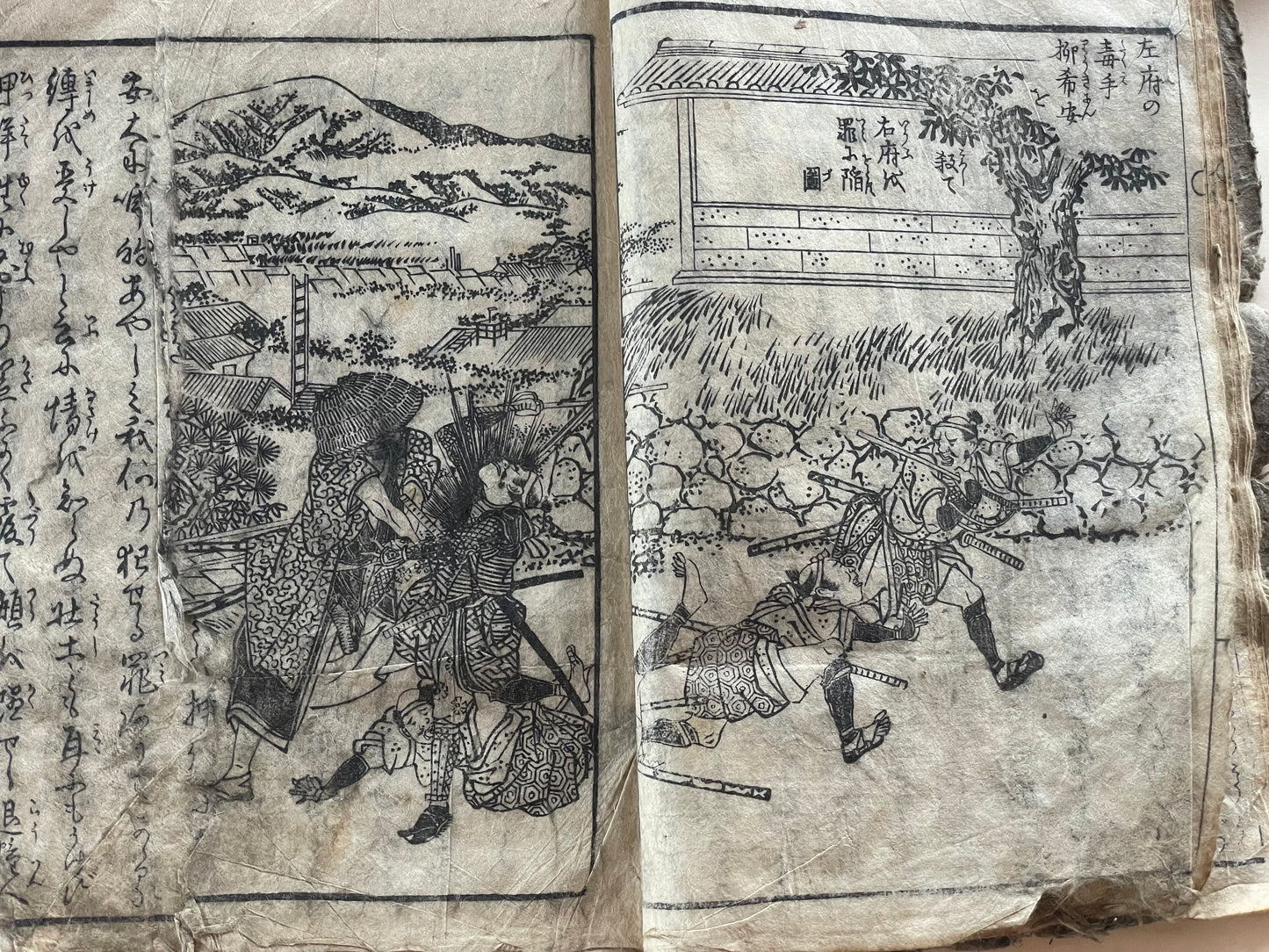 Edo 1808 Ehon Monogusa Tarō by Aikawa Minwa-Ukiyo-e Book