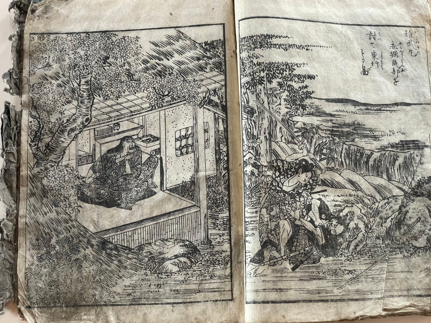 Edo 1808 Ehon Monogusa Tarō by Aikawa Minwa-Ukiyo-e Book