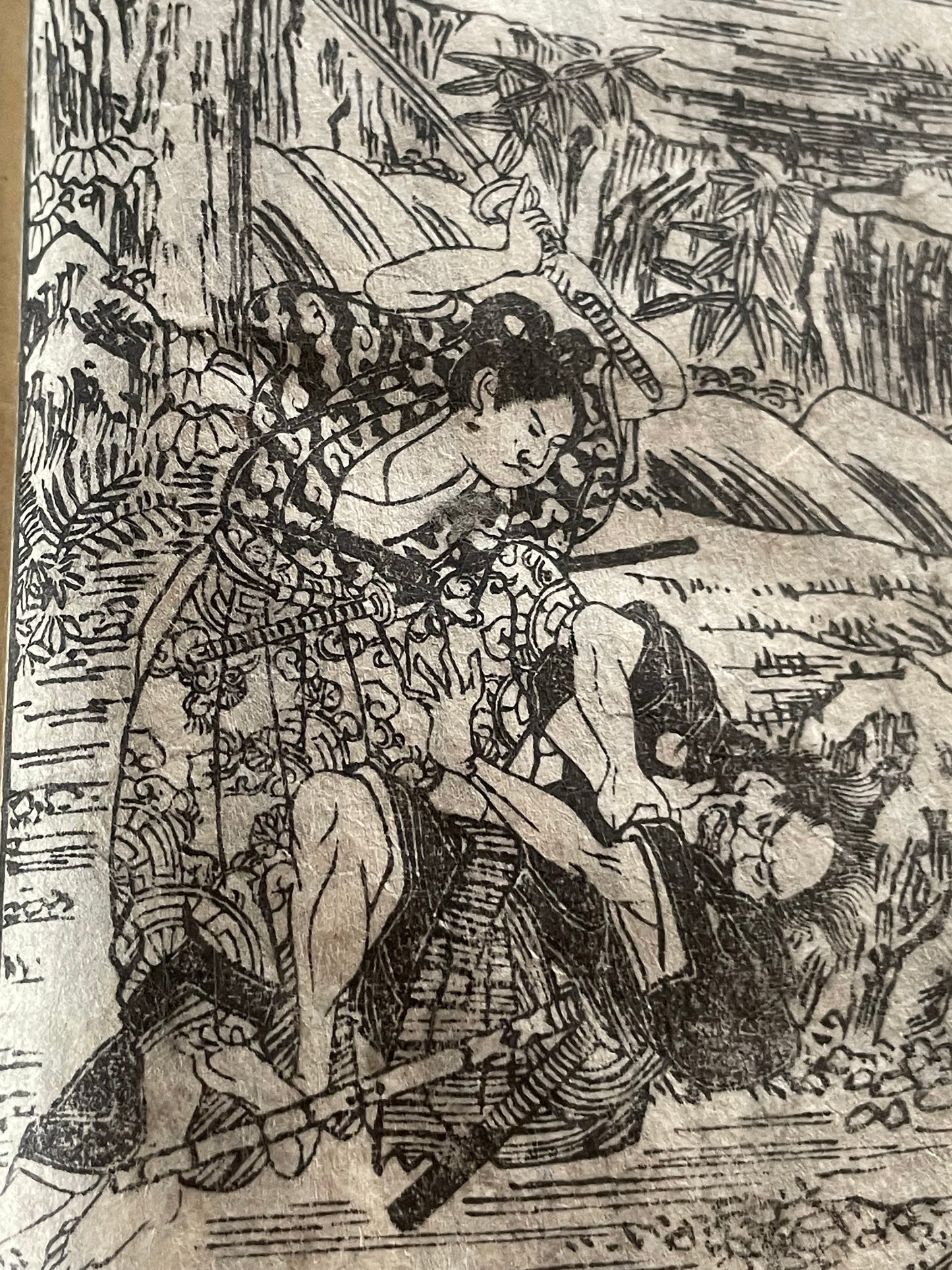 Edo 1808 Ehon Monogusa Tarō by Aikawa Minwa-Ukiyo-e Book