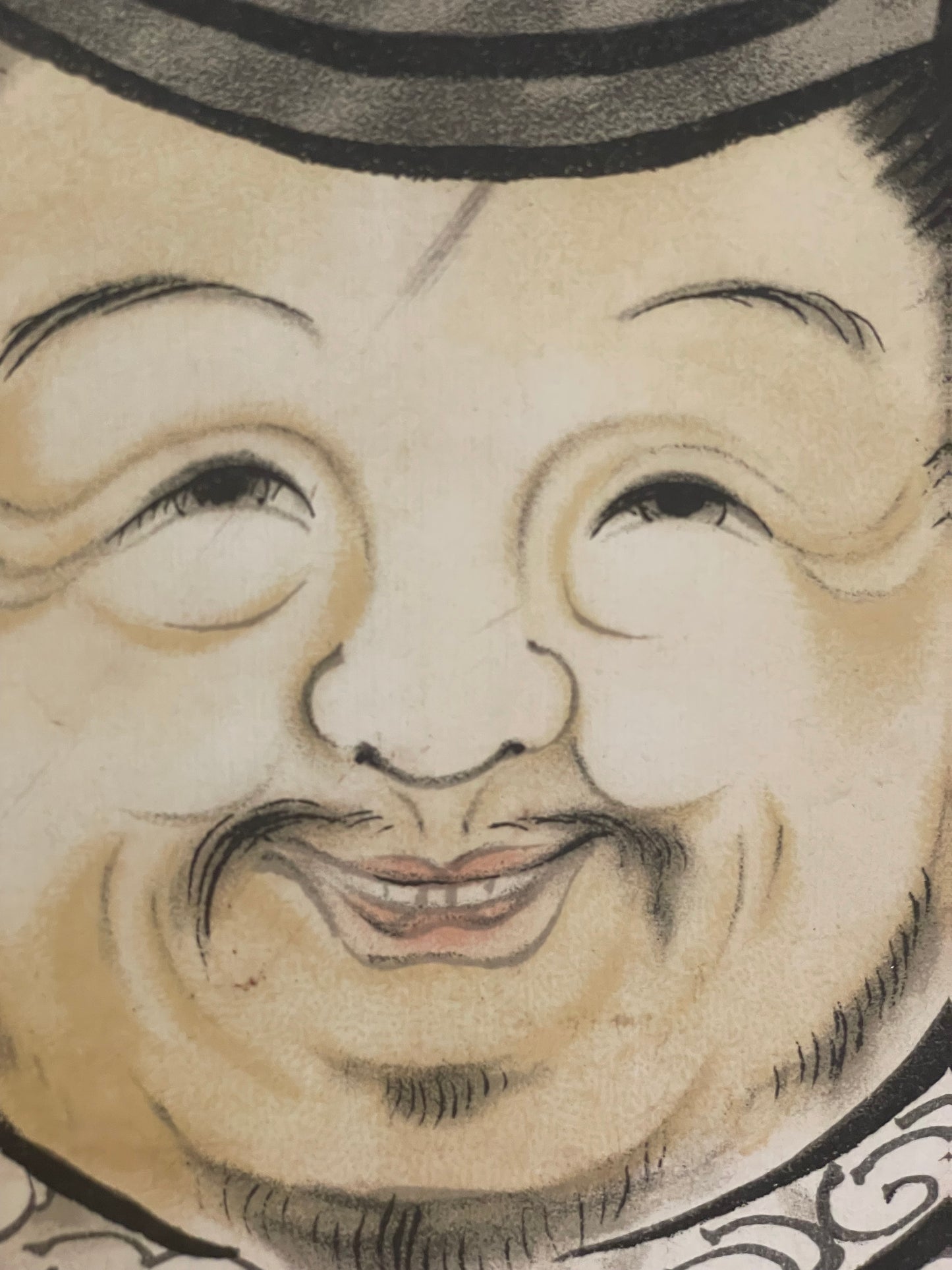 Shōwa 1960s Ōkuninushi no Mikoto Hanging Scroll – 170 × 67 cm