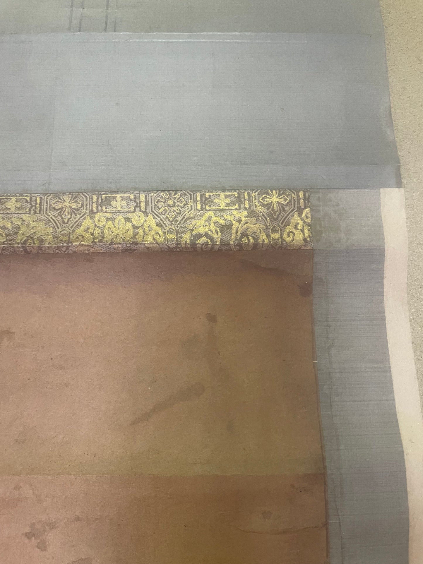 Meiji 1890s Kakejiku Scroll "Shoki the Demon Slayer" by Buken (Approximately 40X125CM)