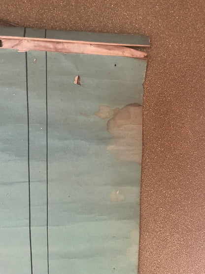 Edo 1815-50 Sumi-e Kakejku Emperor Kōrei Hanging Scroll by Kurozumi Munetada (Approximately 34X108CM)