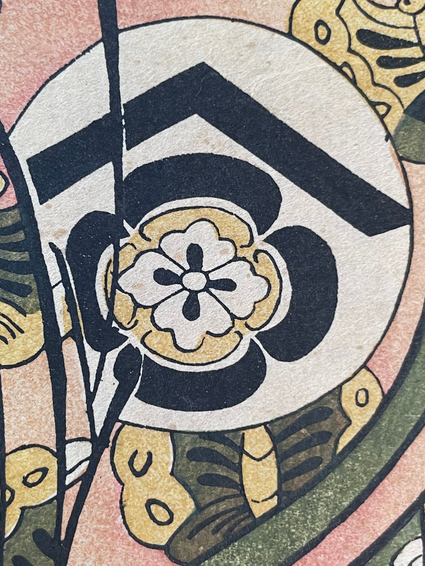 1920–1940 Iwata Print Institute Hand-Printed Torii Kiyomitsu Kabuki Actor Woodblock Print (Approximately 44X30CM)