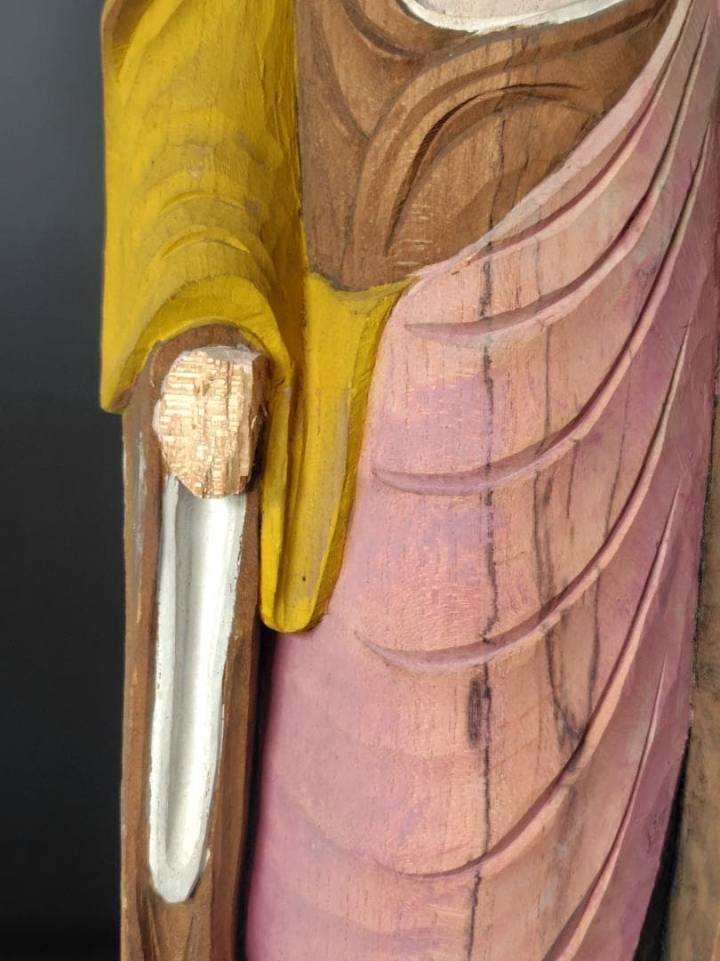 Antique Buddha Statue from Abandoned Temple