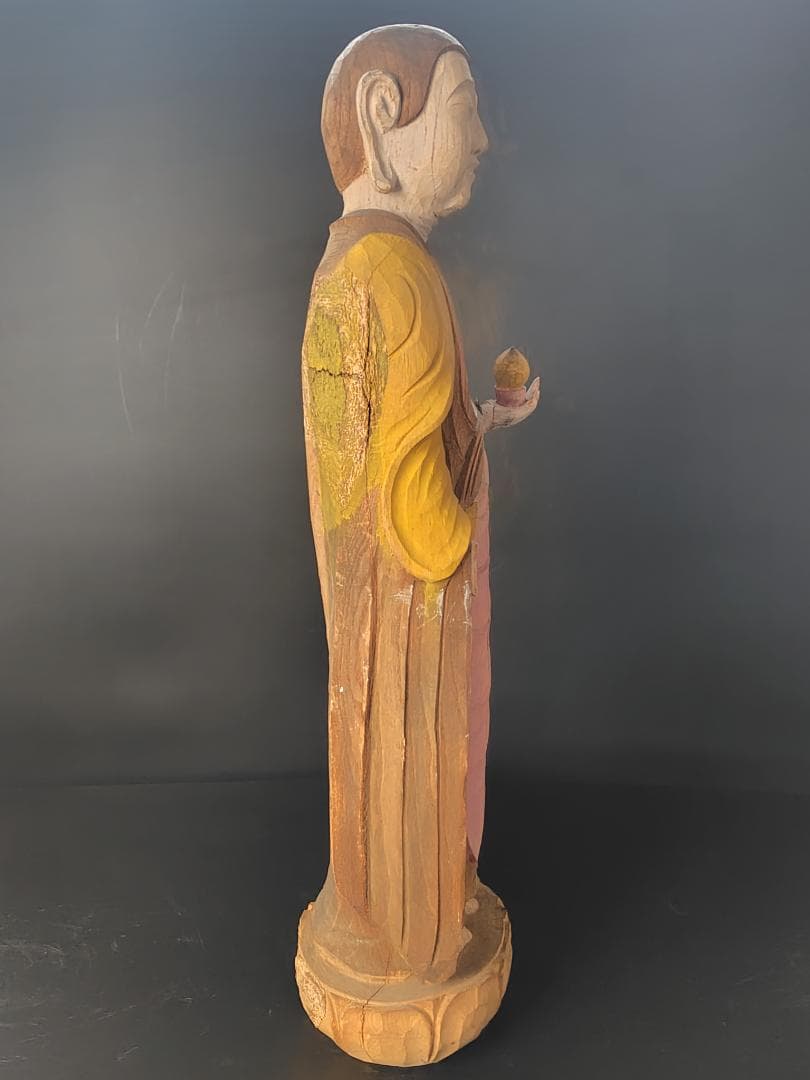 Antique Buddha Statue from Abandoned Temple