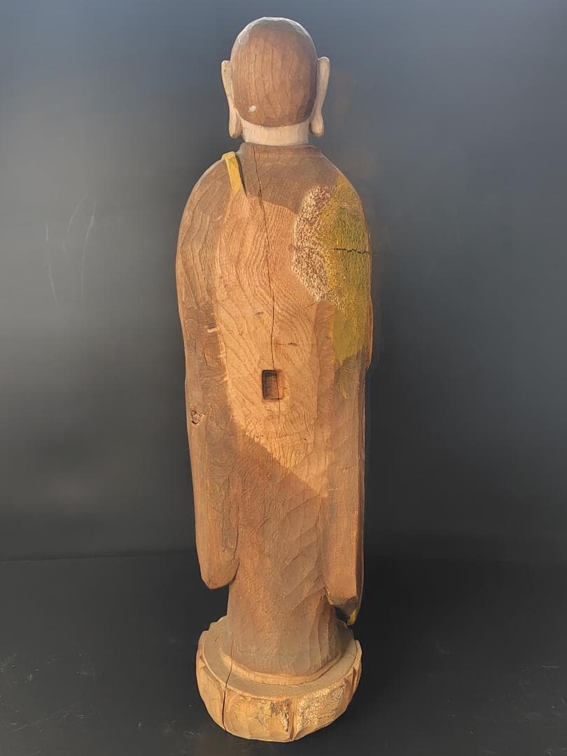 Antique Buddha Statue from Abandoned Temple