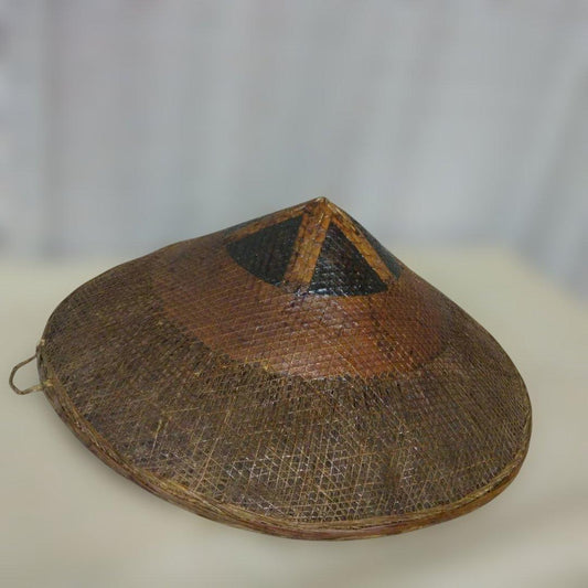 Edo–Meiji Period Sugegasa 菅笠 Bamboo Hat (Approx. 50 cm Diameter)