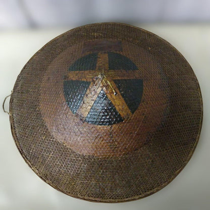 Edo–Meiji Period Sugegasa 菅笠 Bamboo Hat (Approx. 50 cm Diameter)