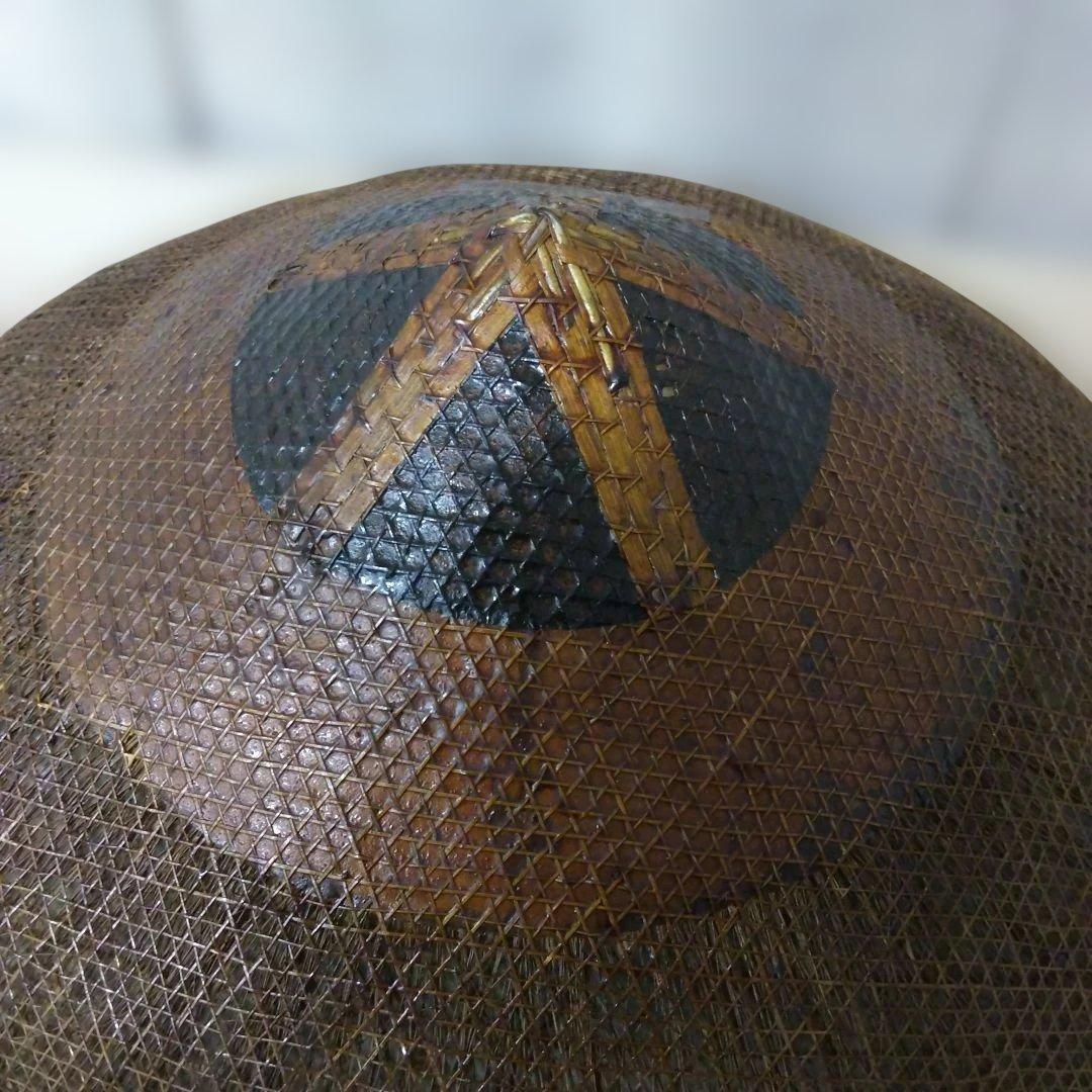Edo–Meiji Period Sugegasa 菅笠 Bamboo Hat (Approx. 50 cm Diameter)
