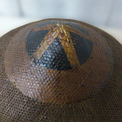 Edo–Meiji Period Sugegasa 菅笠 Bamboo Hat (Approx. 50 cm Diameter)