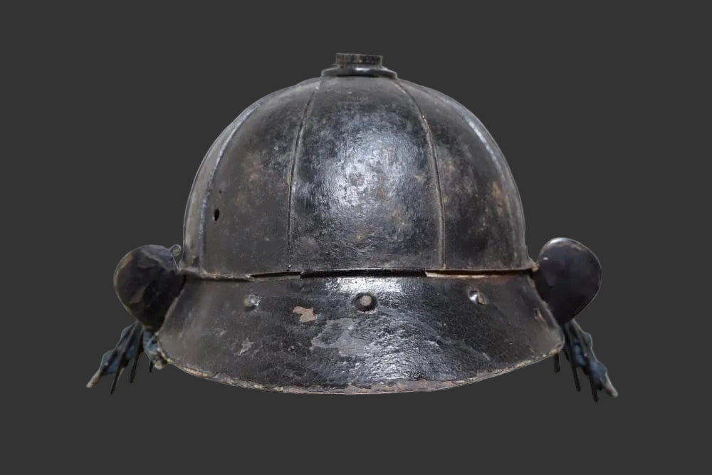 Early Edo Period Samurai Armor Cuirass & Helmet 鉄胴兜