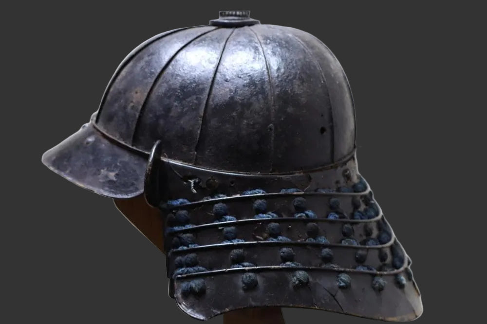Early Edo Period Samurai Armor Cuirass & Helmet 鉄胴兜