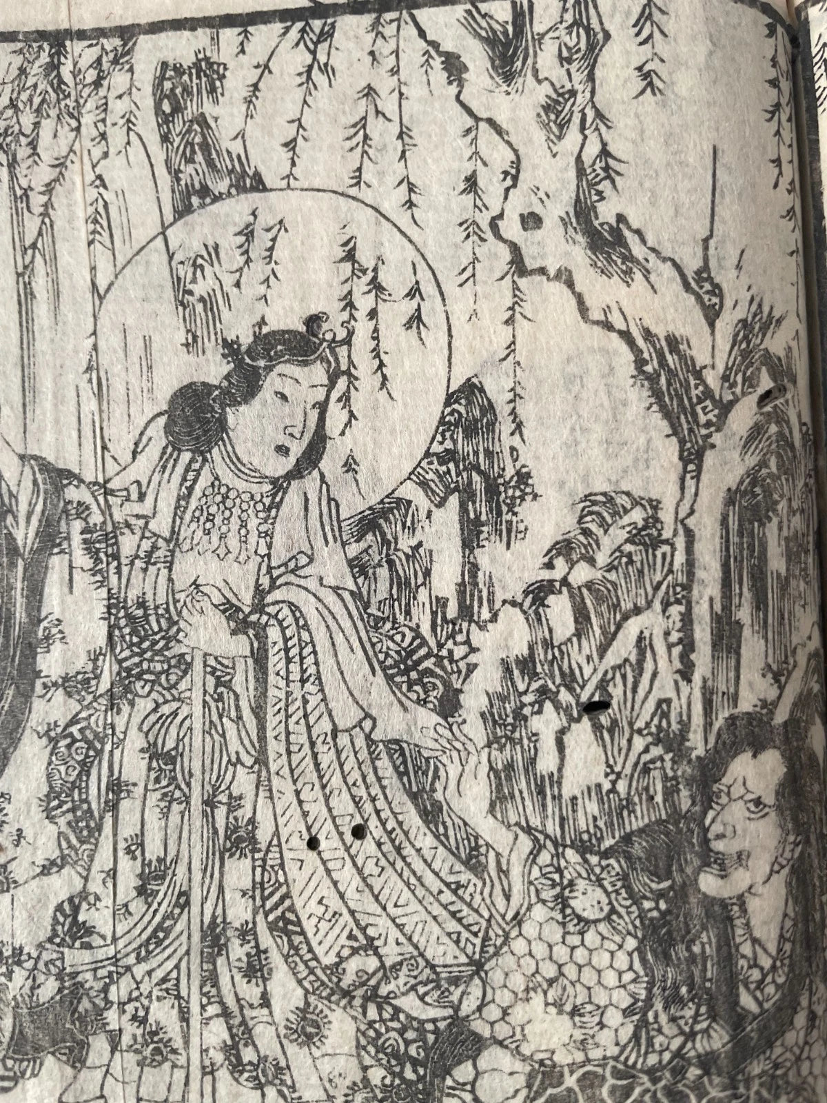 1847 Demon Book-The Conversion of Kishimojin The Child Eater-Edo Period Nichiren Buddhist Cult Texts