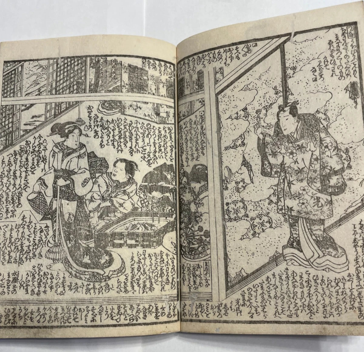 1830s Nise Murasaki Inaka-The Tale of Genji Illustrated by Utagawa Kunisada 偽紫田舎源氏