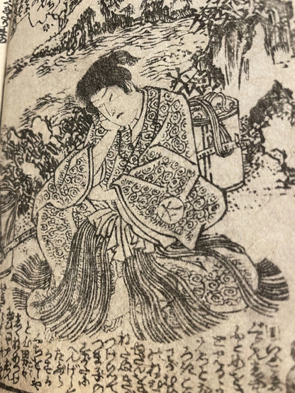 1801 Buddhist Religious Text "Miracles of Kannon" Illustrated by Tsuruga