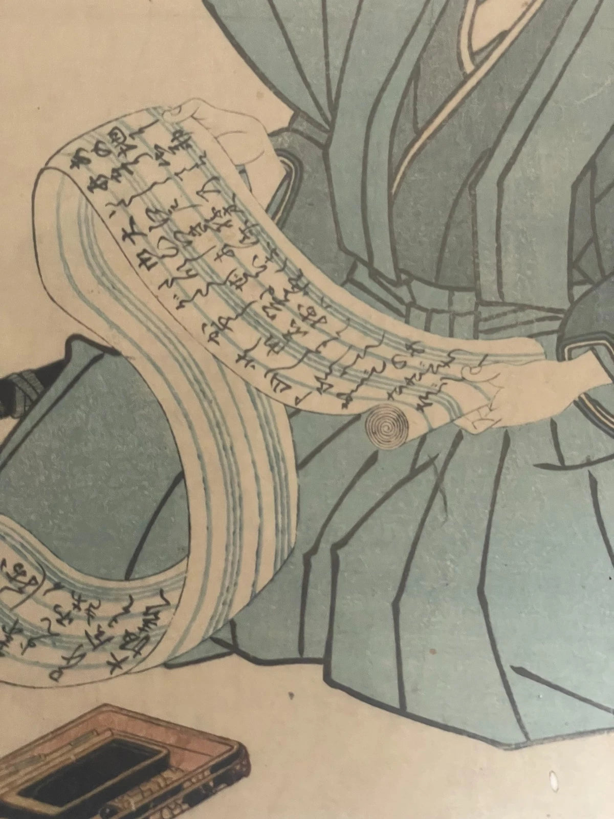 1854 Ichikawa Danjuro Post Suicide Memorial Prints. 3 Piece Set in New A3 Preservation Frames