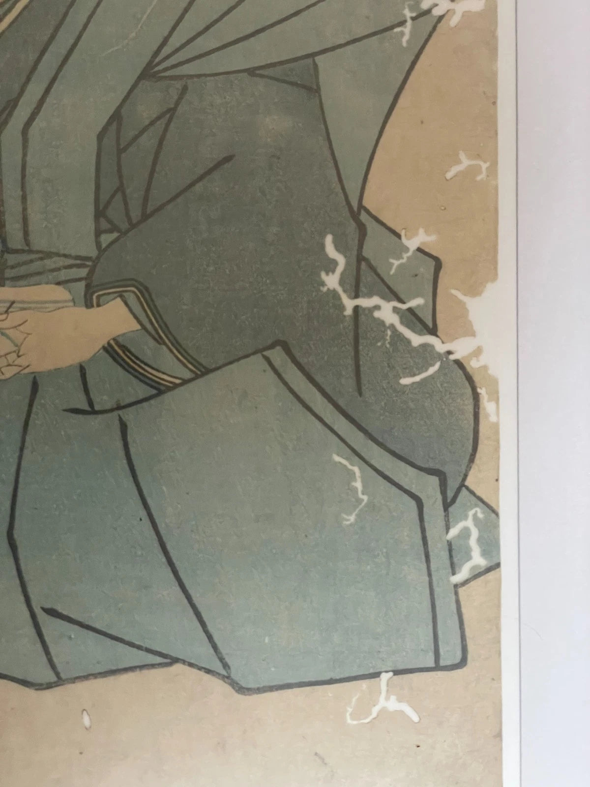 1854 Ichikawa Danjuro Post Suicide Memorial Prints. 3 Piece Set in New A3 Preservation Frames