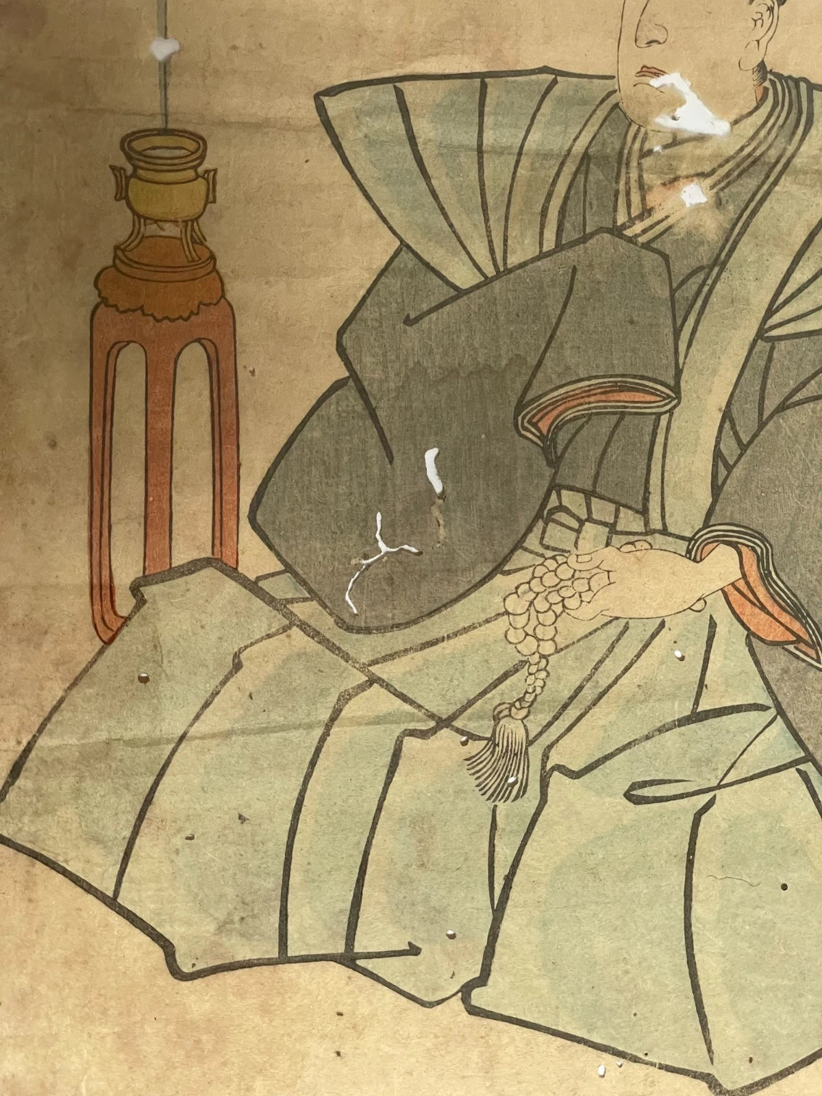 1854 Ichikawa Danjuro Post Suicide Memorial Prints. 3 Piece Set in New A3 Preservation Frames