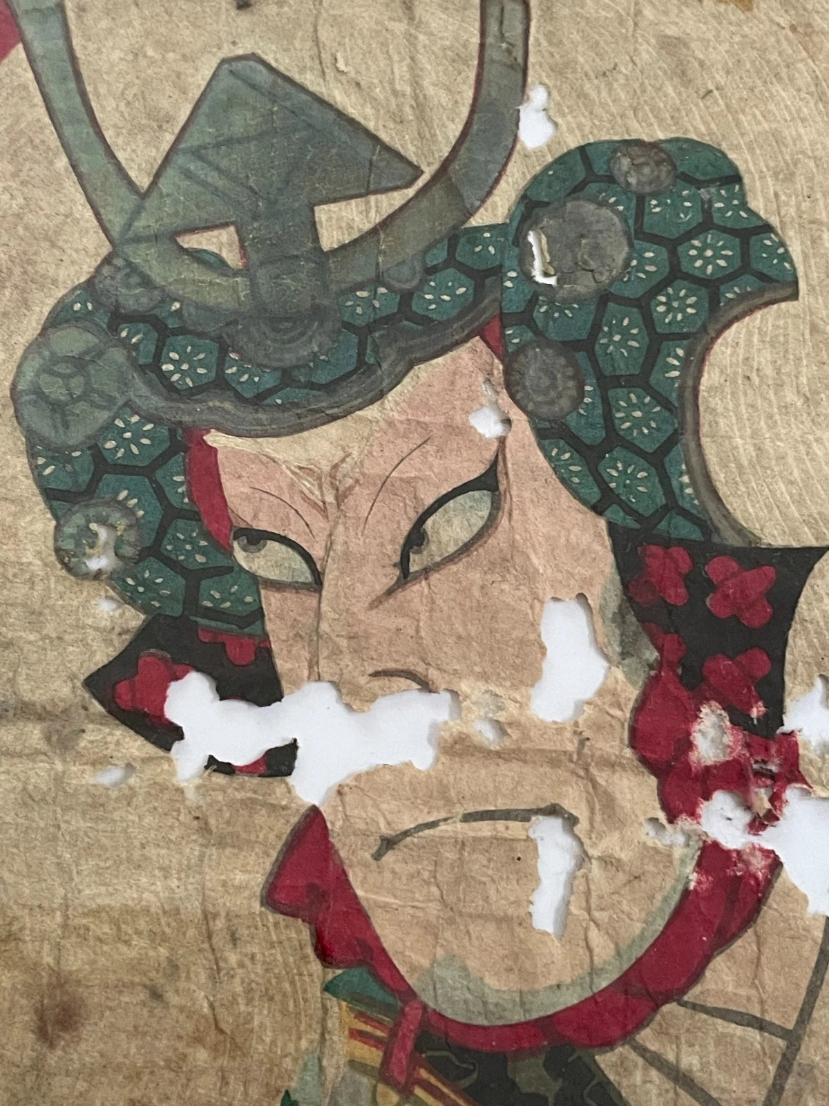 1877 Meiji Era Kabuki Ukiyo-e by Toyohara Kunichika. New A3 Preservation Frame